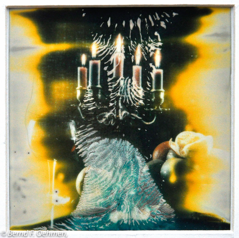 Kerzenleuchter  SX-70 Print