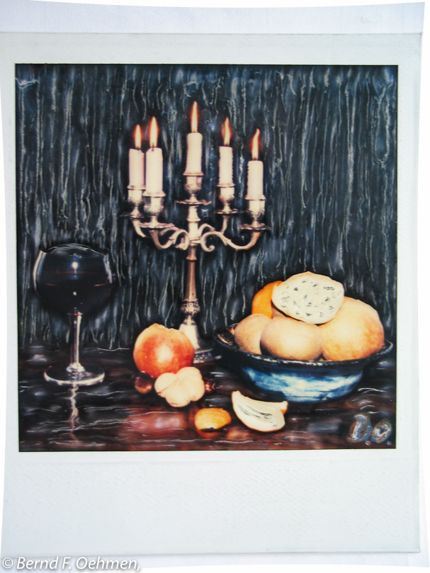 Stilleben    manipultier SX-70 print