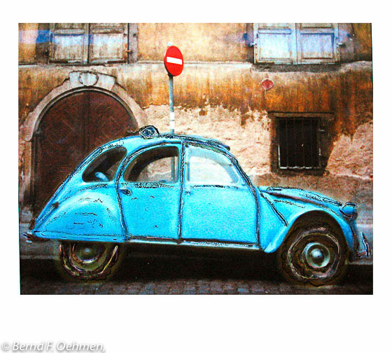 Ente     manipulieter Image Print