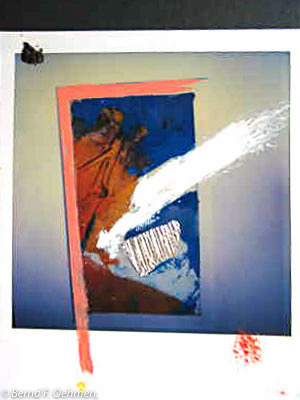 Hommage a Zielasco bemalter SX-70 Print