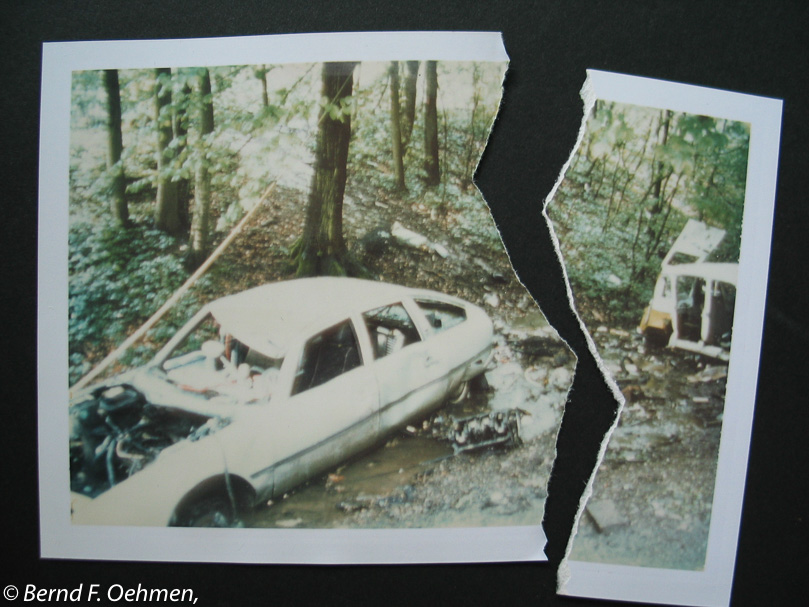 Schrottauto   9x12 Print