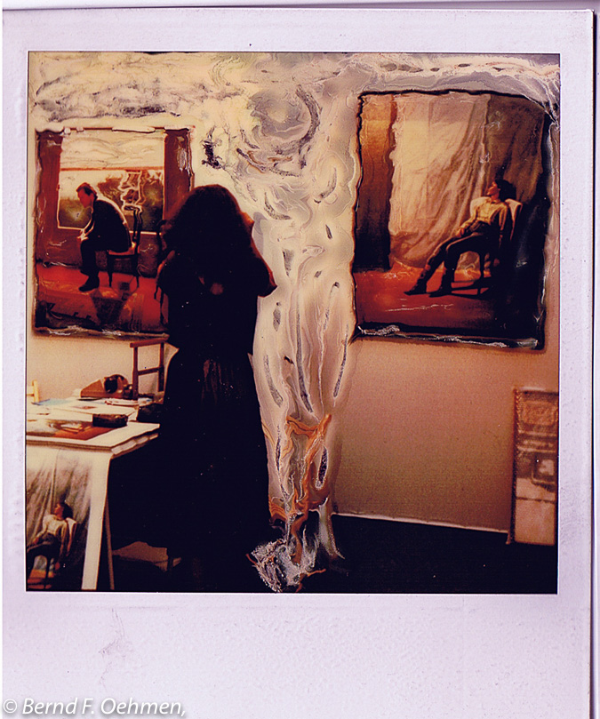 Geist aus der Flasche SX-70 Print