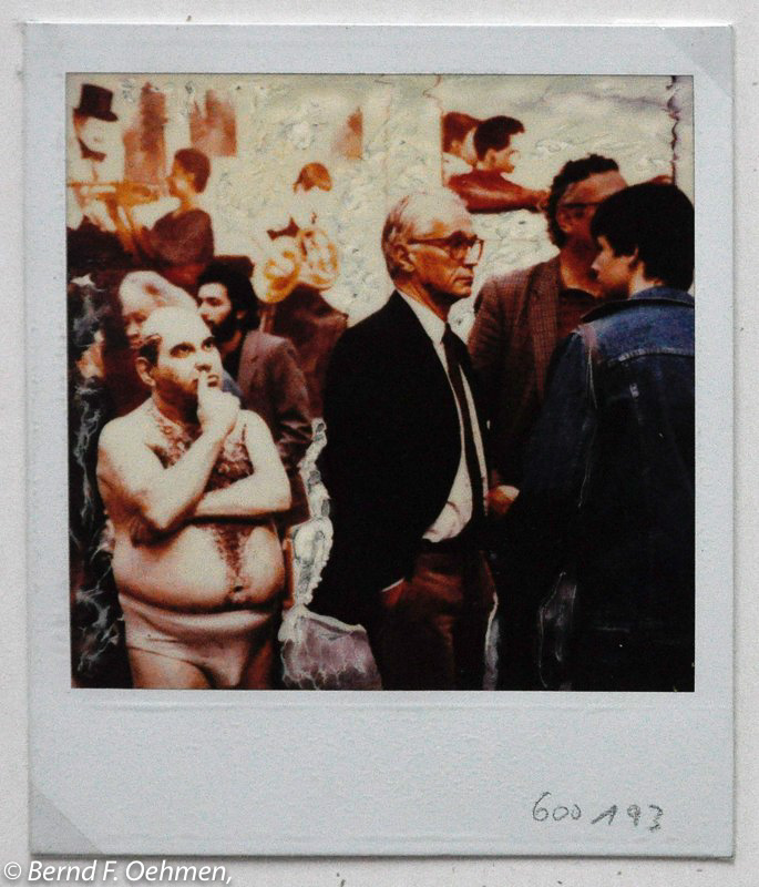 Nasenbohrer  manipulierteSX-70  Print