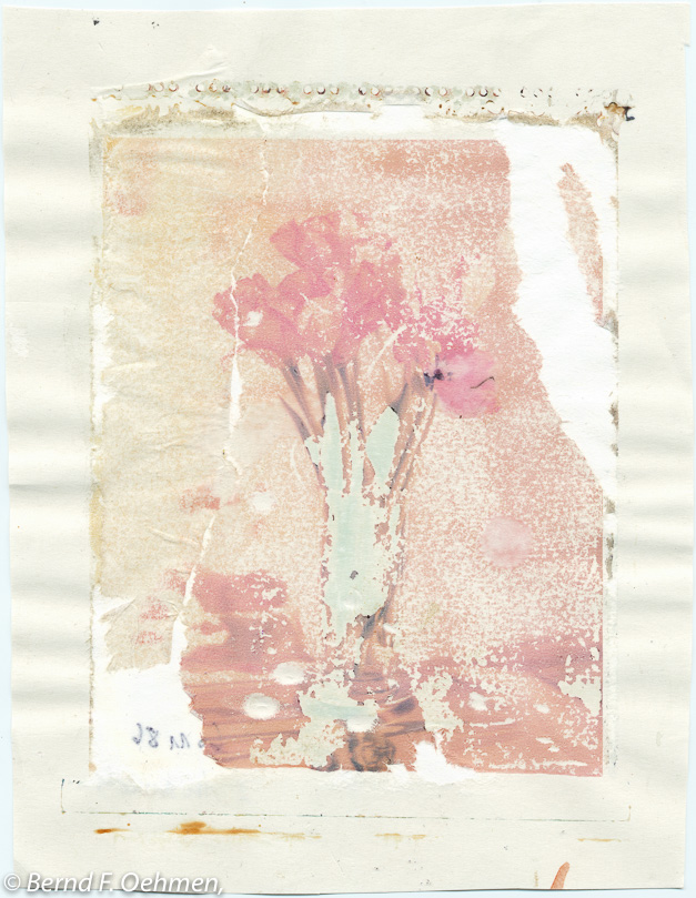 bfo-601186 Blumestilleben     Imagetransfer auf Leinenpapier