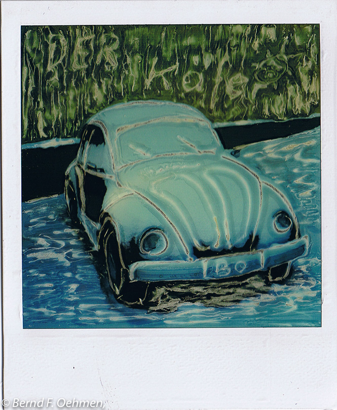 Der Käfer--manipultier SX-70 print