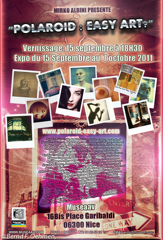 Ausstellung in Italein und Frankreich